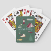 Jeu De Cartes Cartes de camping (dos)