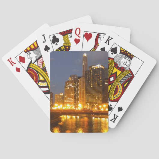 Jeu De Cartes Cartes de Chicago Nights (dos)