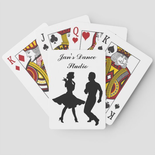 JEU DE CARTES CARTES DE DANSE (dos)