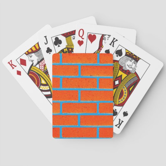 Jeu De Cartes Cartes De Jeu À Mur De Brick (dos)