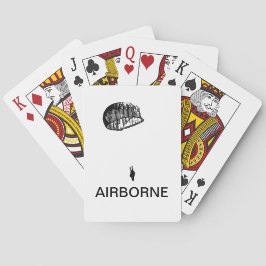 Jeu De Cartes Cartes de jeu aéroportées (dos)