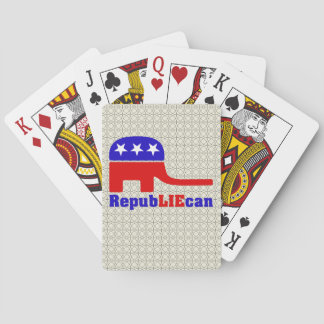 Jeu De Cartes Cartes de jeu anti-républicaines