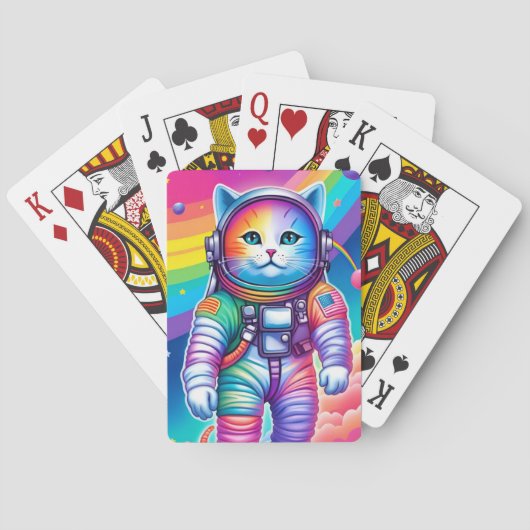 Jeu De Cartes Cartes de jeu Astro-Cat (dos)