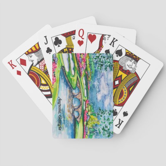 Jeu De Cartes Cartes de jeu Augusta 2025 (dos)