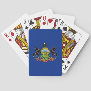 Jeu De Cartes Cartes de jeu avec drapeau de Pennsylvanie