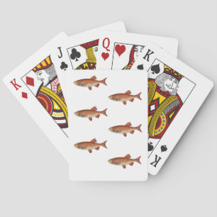 JEU DE CARTES CARTES DE JEU AVEC LE LOGO DE POISSONS