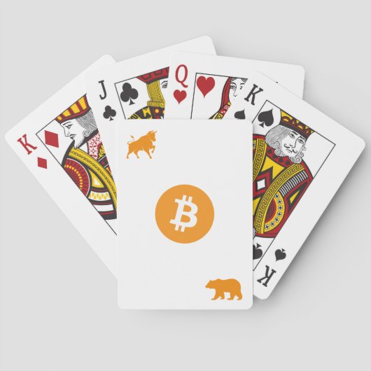 Jeu De Cartes Cartes de Jeu Bitcoin (dos)