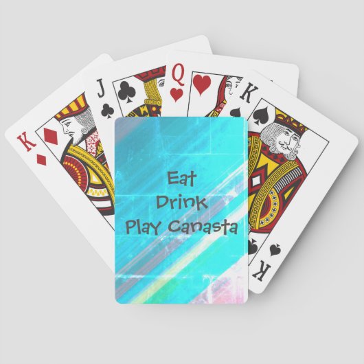 Jeu De Cartes Cartes de jeu Canasta (dos)