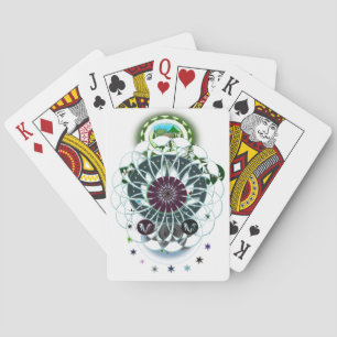 Jeu De Cartes Cartes De Jeu Classique Chute De Neige