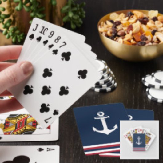 Jeu De Cartes Cartes De Jeu Classique Nautique