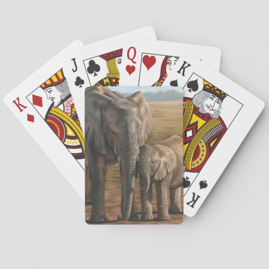 Jeu De Cartes Cartes de jeu classiques d'éléphant (dos)