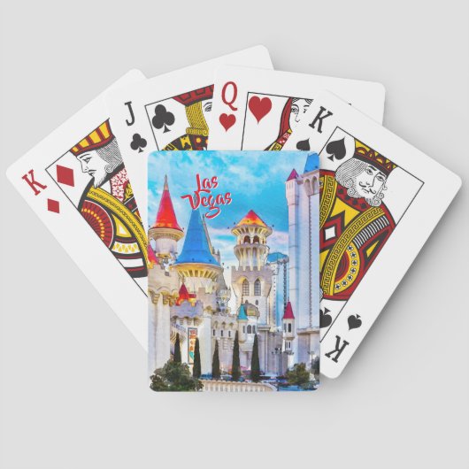 Jeu De Cartes Cartes de jeu classiques Excalibur Las Vegas (dos)