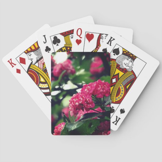 Jeu De Cartes Cartes de Jeu Classiques Fleurs de Printemps (dos)