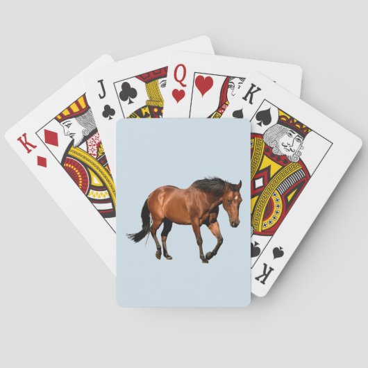 Jeu De Cartes Cartes de jeu d'amant de cheval (dos)