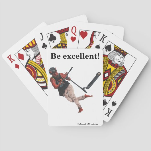 Jeu De Cartes Cartes de jeu d'art d'imaginaire de scooter de (dos)