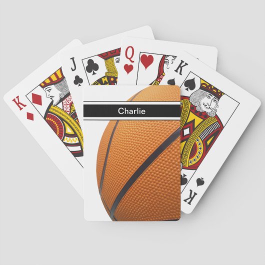 Jeu De Cartes Cartes De Jeu De Basket-Ball (dos)