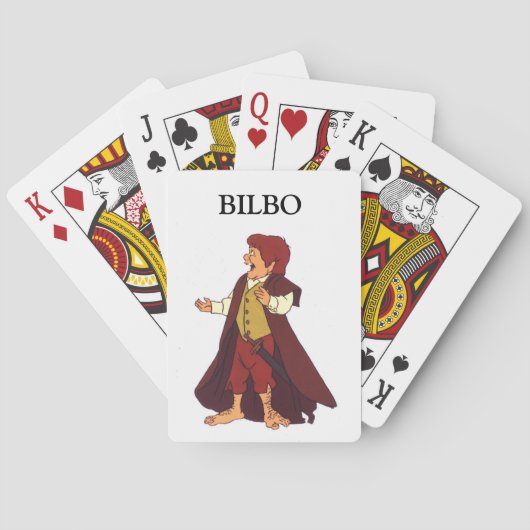 Jeu De Cartes Cartes de jeu de BILBO (TM) (dos)