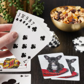 Jeu De Cartes Cartes de jeu de bouledogue français (In Situ)