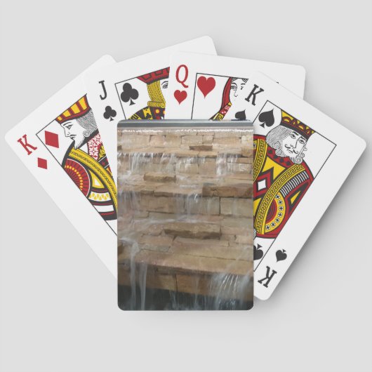 Jeu De Cartes Cartes de jeu de cascade (dos)