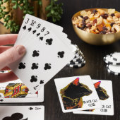 Jeu De Cartes Cartes de jeu de chat noir (In Situ)
