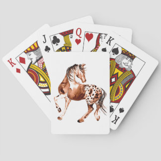 Jeu De Cartes Cartes de jeu de cheval d'Appaloosa