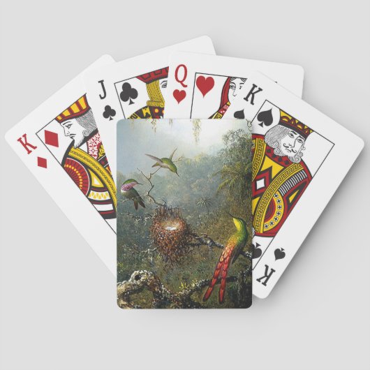 Jeu De Cartes Cartes de jeu de colibris (dos)