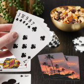 Jeu De Cartes Cartes de jeu de coucher du soleil de Kauai (In Situ)