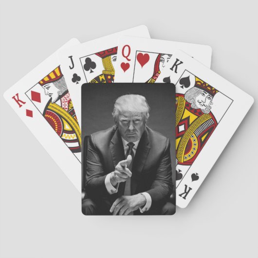 Jeu De Cartes Cartes de jeu de Donald Trump (dos)