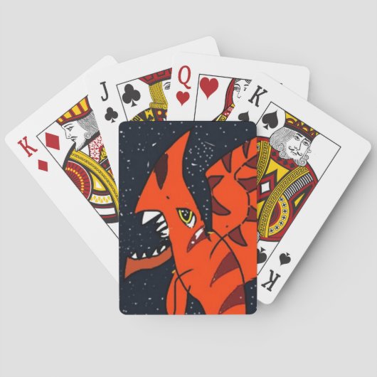 Jeu De Cartes Cartes de jeu de dragon (dos)