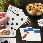 Jeu De Cartes Cartes de jeu de drapeau de la Nouvelle Zélande (In Situ)