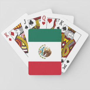 Jeu De Cartes Cartes de jeu de drapeau mexicain