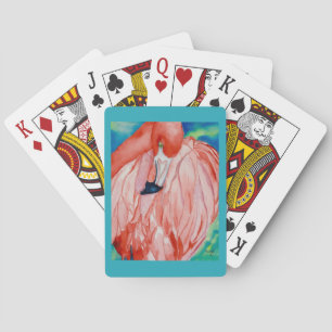 Jeu De Cartes Cartes de jeu de Flamant rose