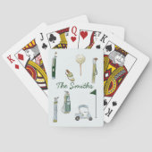 Jeu De Cartes Cartes De Jeu De Golf (dos)