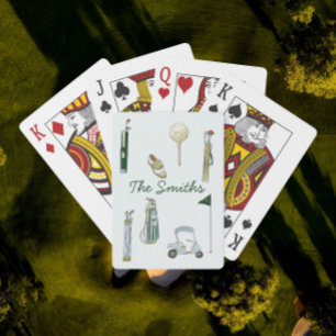 Jeu De Cartes Cartes De Jeu De Golf