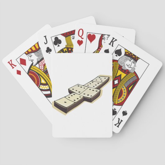 Jeu De Cartes Cartes de jeu de jeu de dominos (dos)