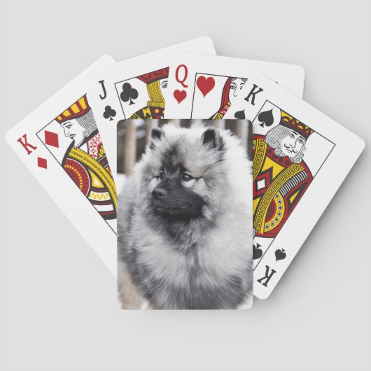 Jeu De Cartes Cartes de jeu de Keeshond (dos)