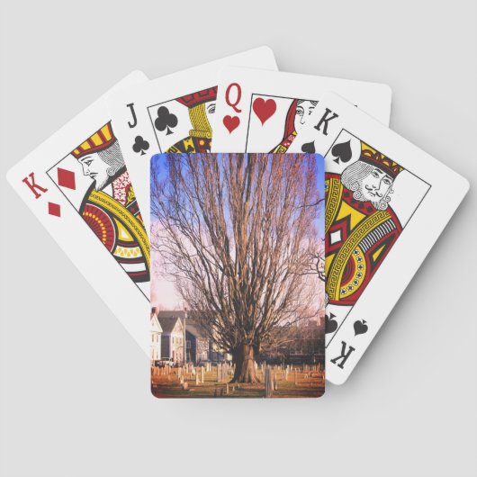Jeu De Cartes Cartes de jeu de l'Arbre à aubépine (dos)