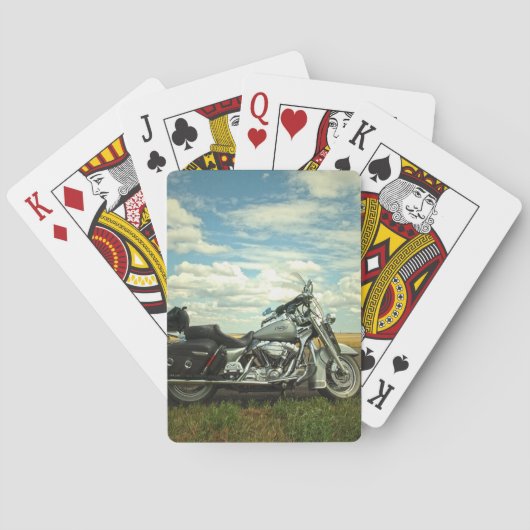 Jeu De Cartes Cartes de jeu de moto (dos)