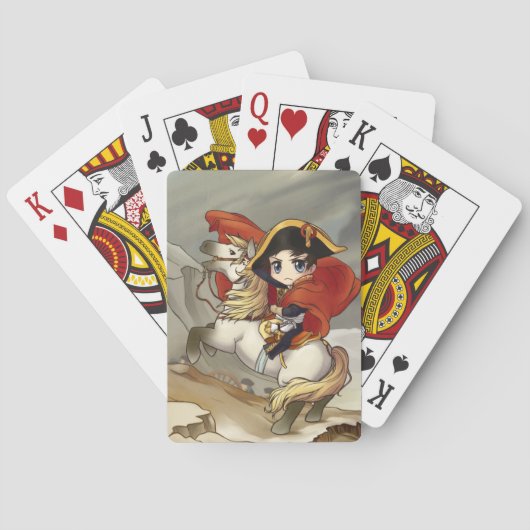 Jeu De Cartes Cartes de jeu de napoléon de Chibi ! (dos)