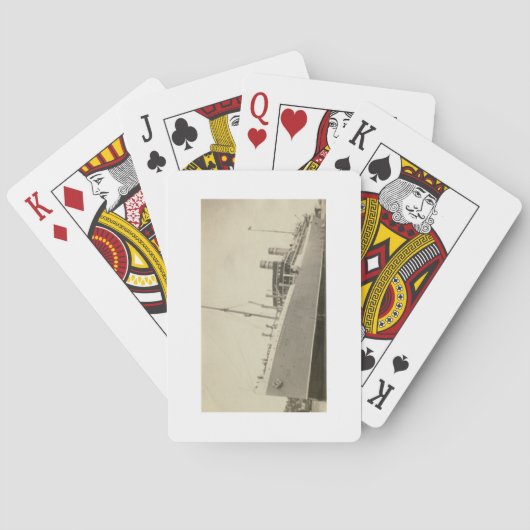 Jeu De Cartes Cartes de jeu de navires de style antique | Photo  (dos)