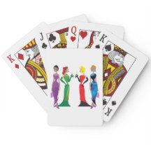 Cartes de Jeu de nuit pour dames