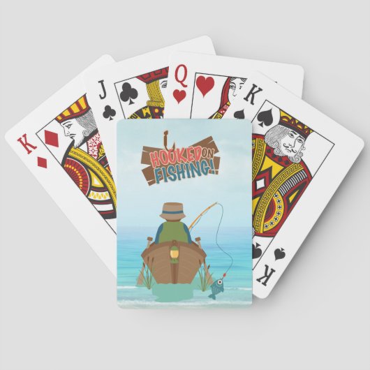 Jeu De Cartes Cartes de jeu de pêche allées (dos)