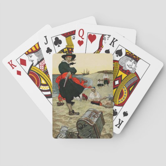 Jeu De Cartes Cartes de jeu de pirate (dos)