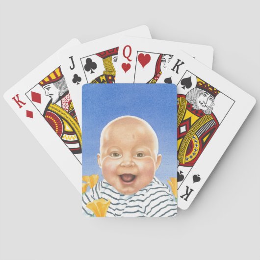JEU DE CARTES CARTES DE JEU DE POIVRE DE BÉBÉ (dos)