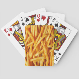 Jeu De Cartes Cartes de jeu de pommes frites
