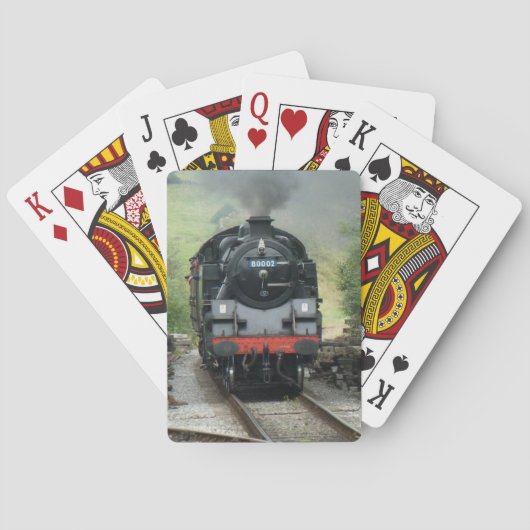 Jeu De Cartes Cartes De Jeu De Train À Vapeur (dos)
