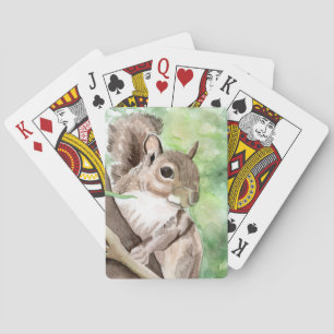 Jeu De Cartes Cartes de jeu d'écureuil Rummy Poker