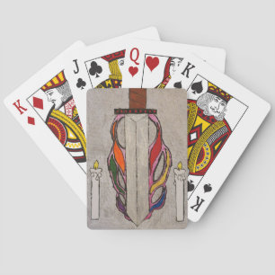 Jeu De Cartes Cartes de jeu d'épée flamboyante