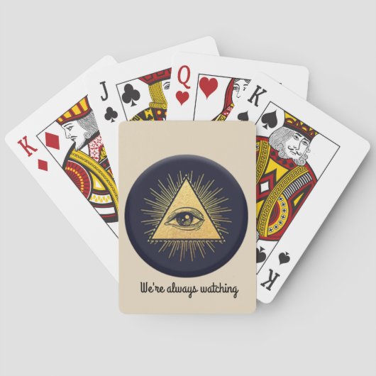 Jeu De Cartes cartes de jeu d'illuminati (dos)
