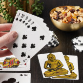 Jeu De Cartes Cartes de jeu d'or de Bouddha (In Situ)